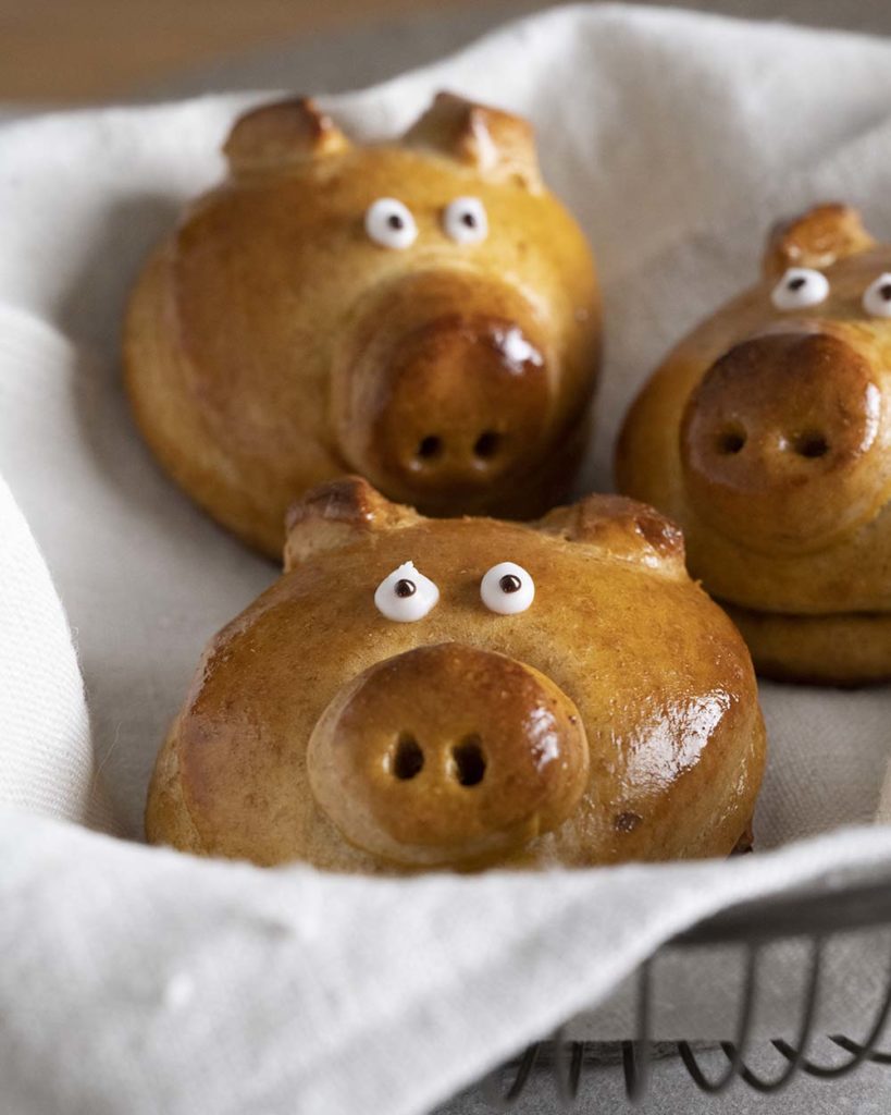 Glücksschweine aus Hefeteig I Ein tolles Rezept nicht nur zu Silvester